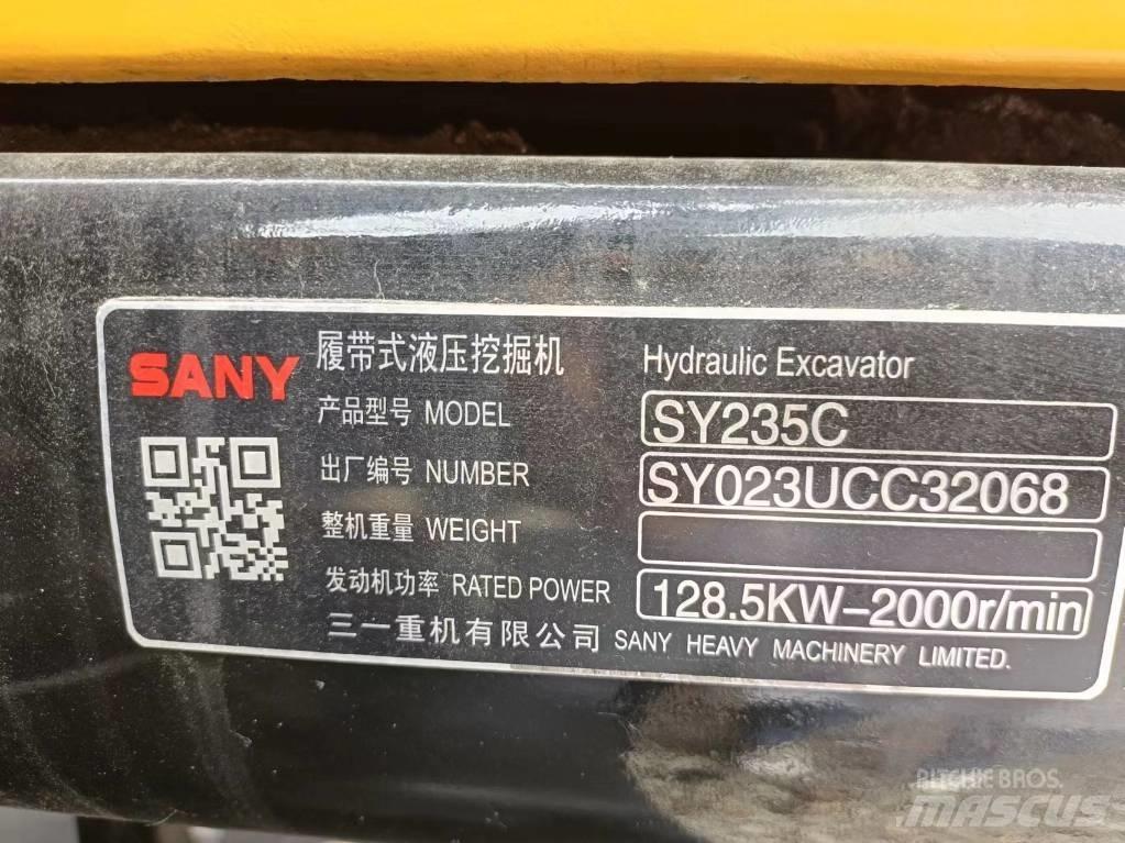 Sany 235C Crawler excavators