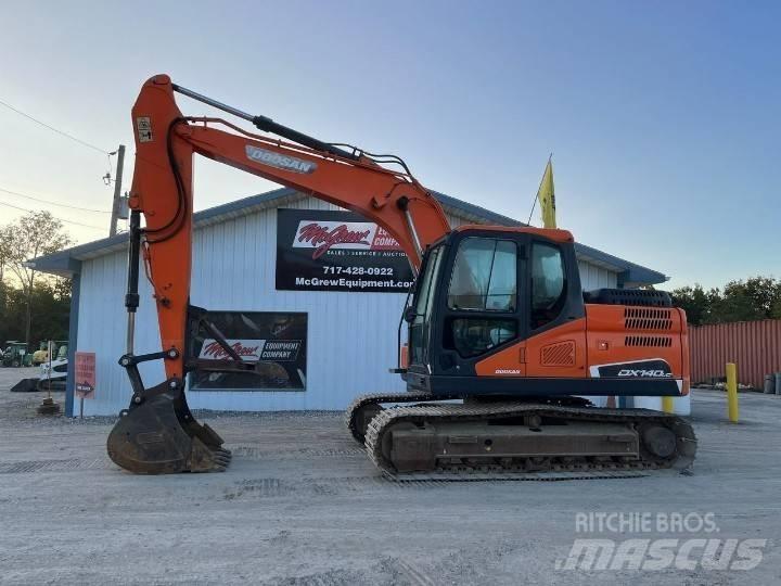 Doosan DX 140 LC Crawler excavators
