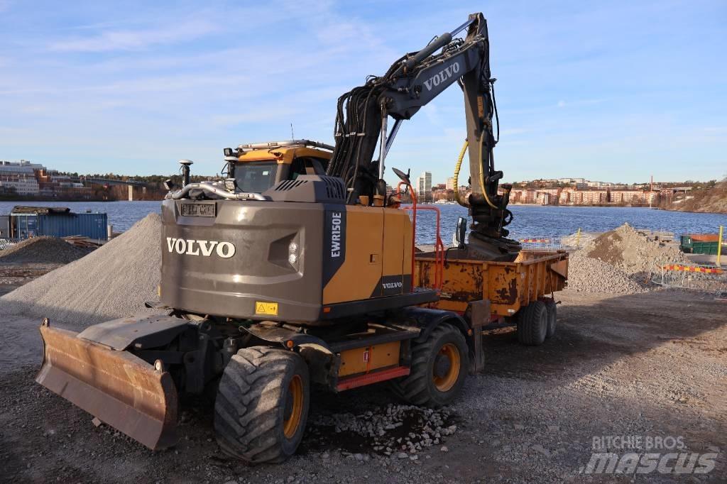 Volvo EWR 150 E Wheeled excavators