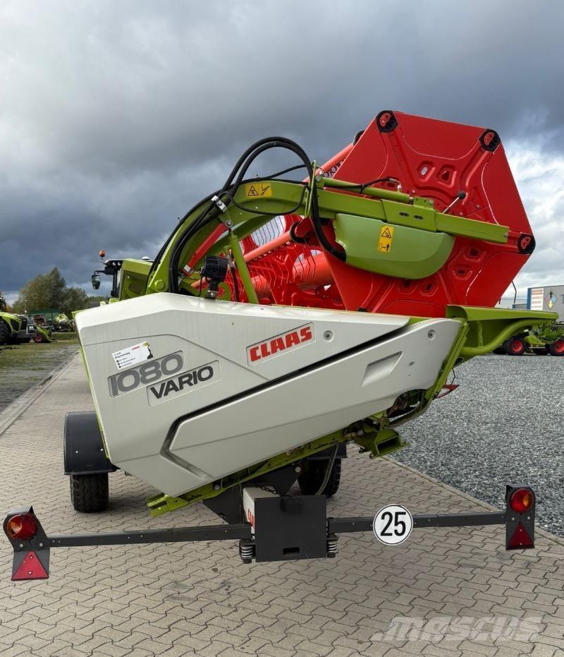 CLAAS V1080 Harvester heads