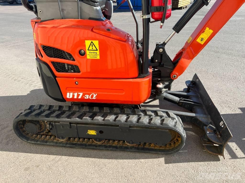 Kubota U 17-3 Mini excavators < 7t (Mini diggers)
