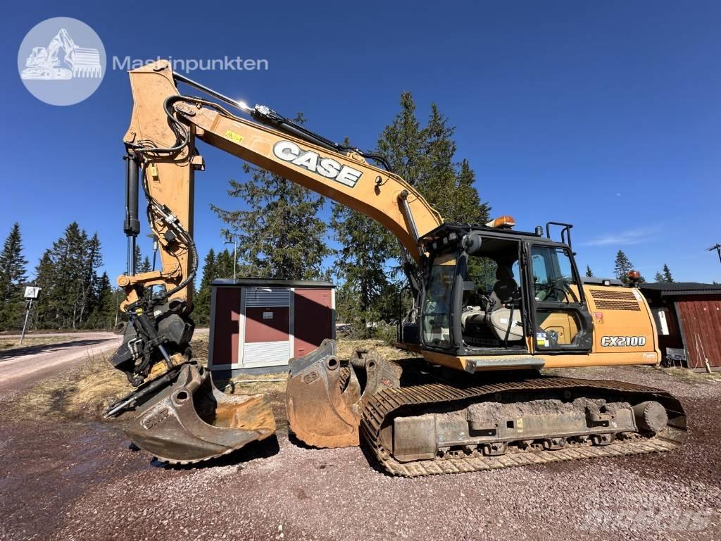 CASE CX 210 D Crawler excavators