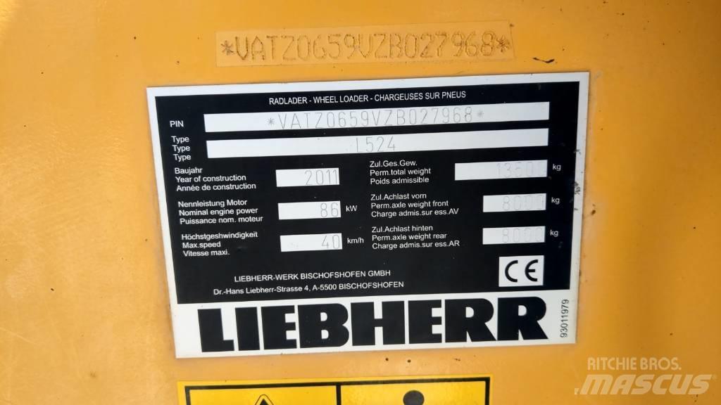 Liebherr L 524 Wheel loaders