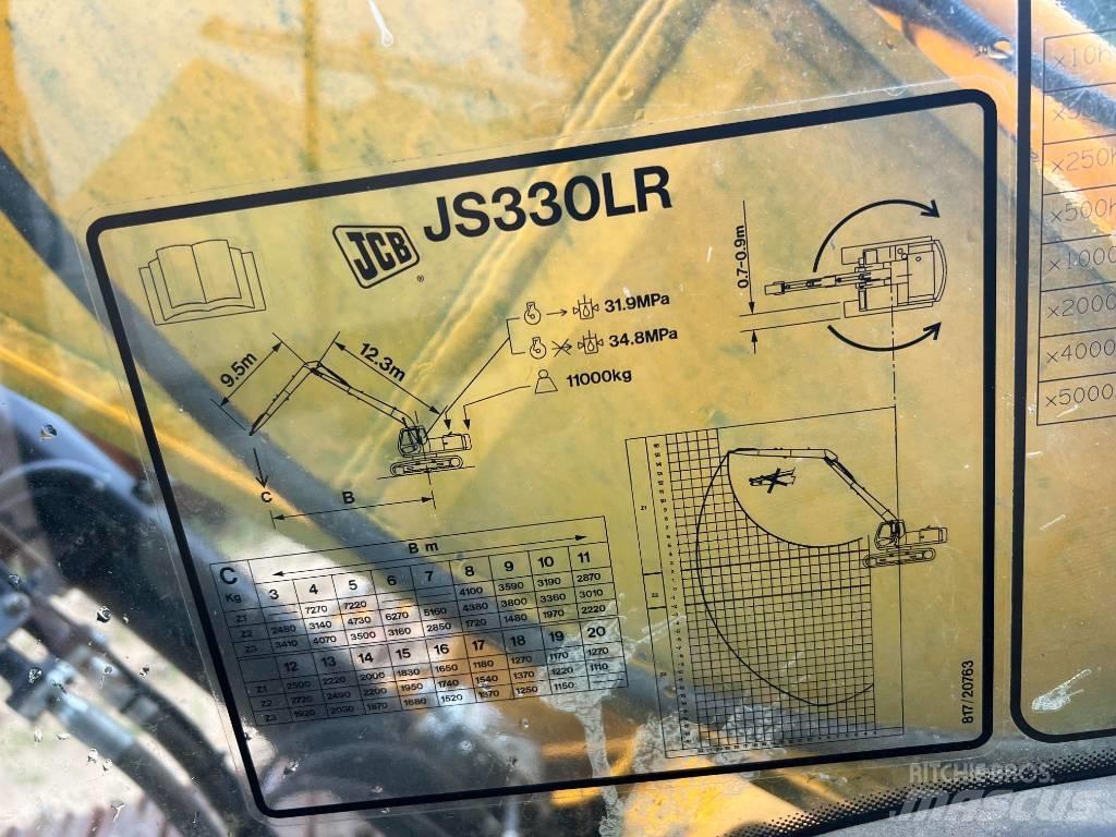 JCB Js 330 lr Long reach excavators