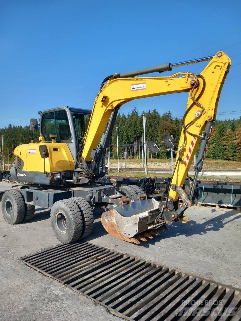 Doosan DX 57 W-5 Wheeled excavators