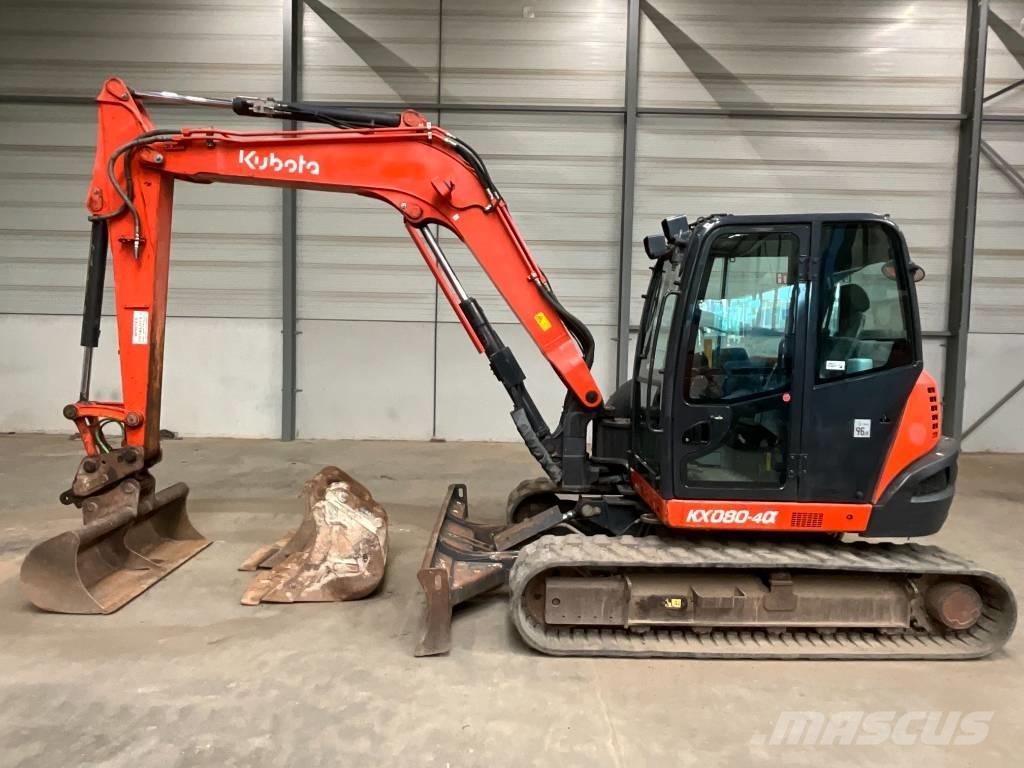 Kubota KX 080-4 A Mini excavators  7t - 12t