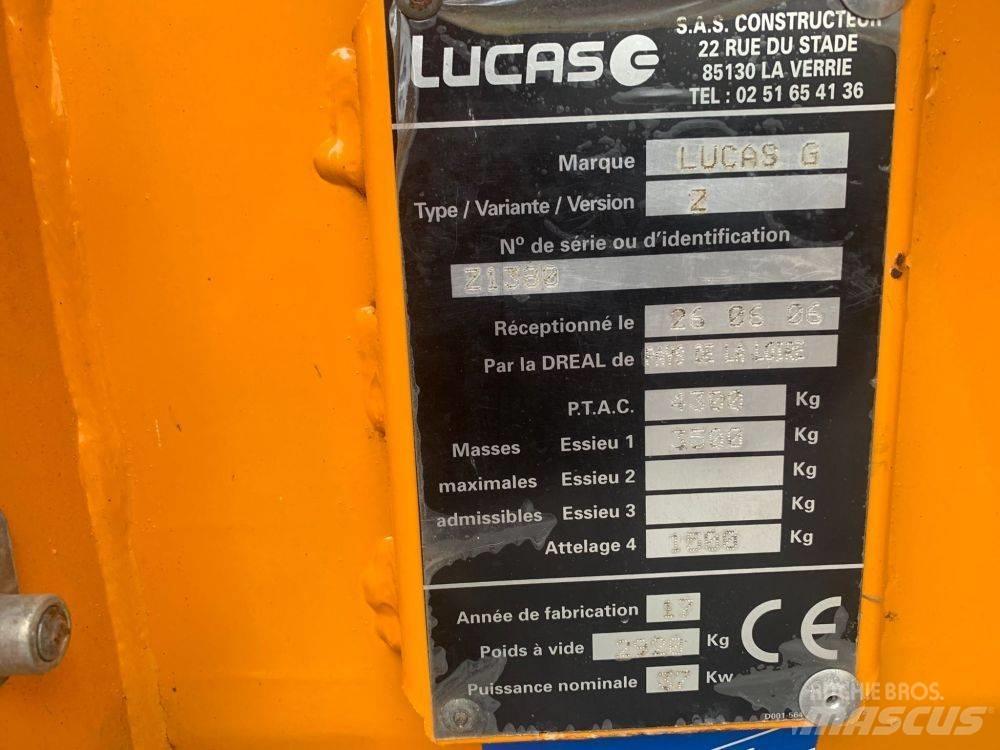 Lucas Castor 60 Bale shredders, cutters and unrollers