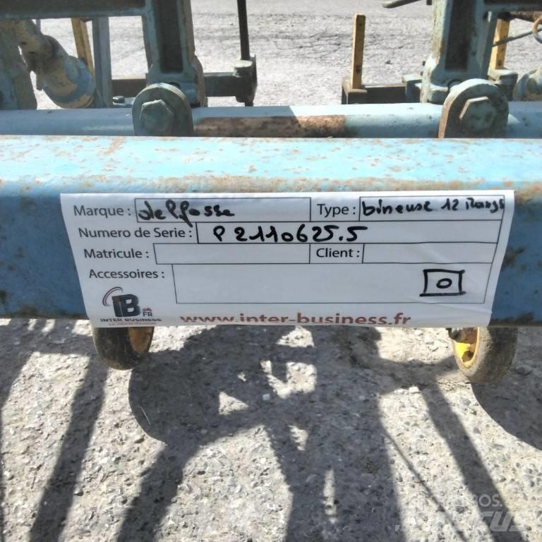  DELFOSSE 12 RANGS Other tillage machines and accessories