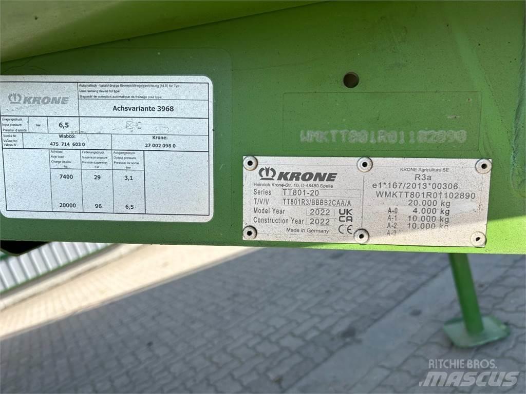 Krone GX 440 Handling and placing equipment