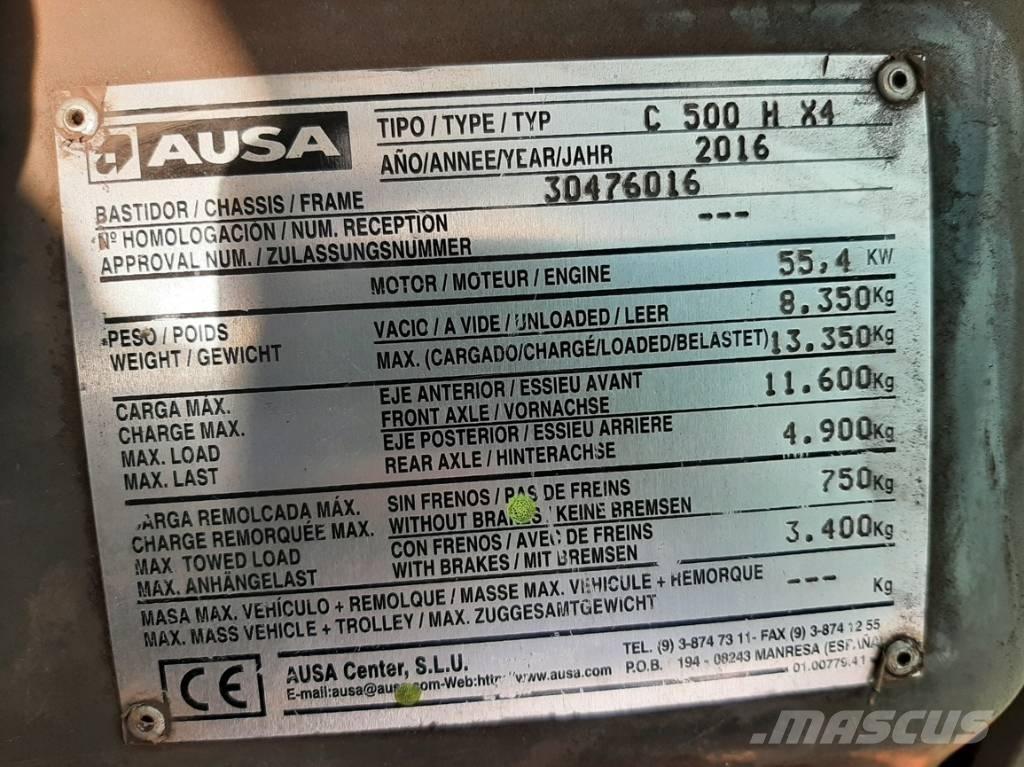 Ausa C 500 H X4 Rough terrain truck
