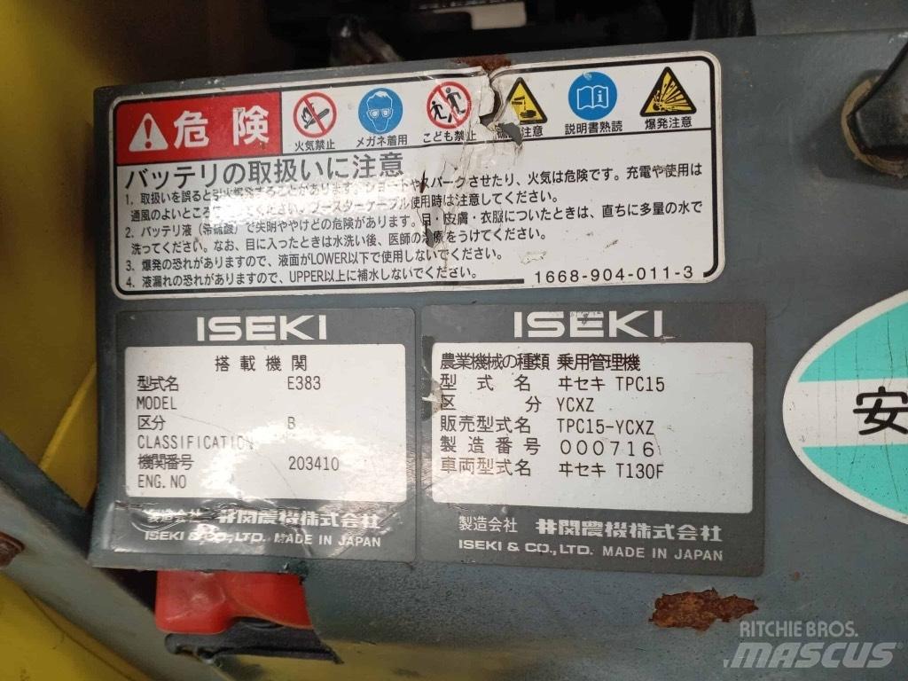 Iseki TPC 15 Tractors