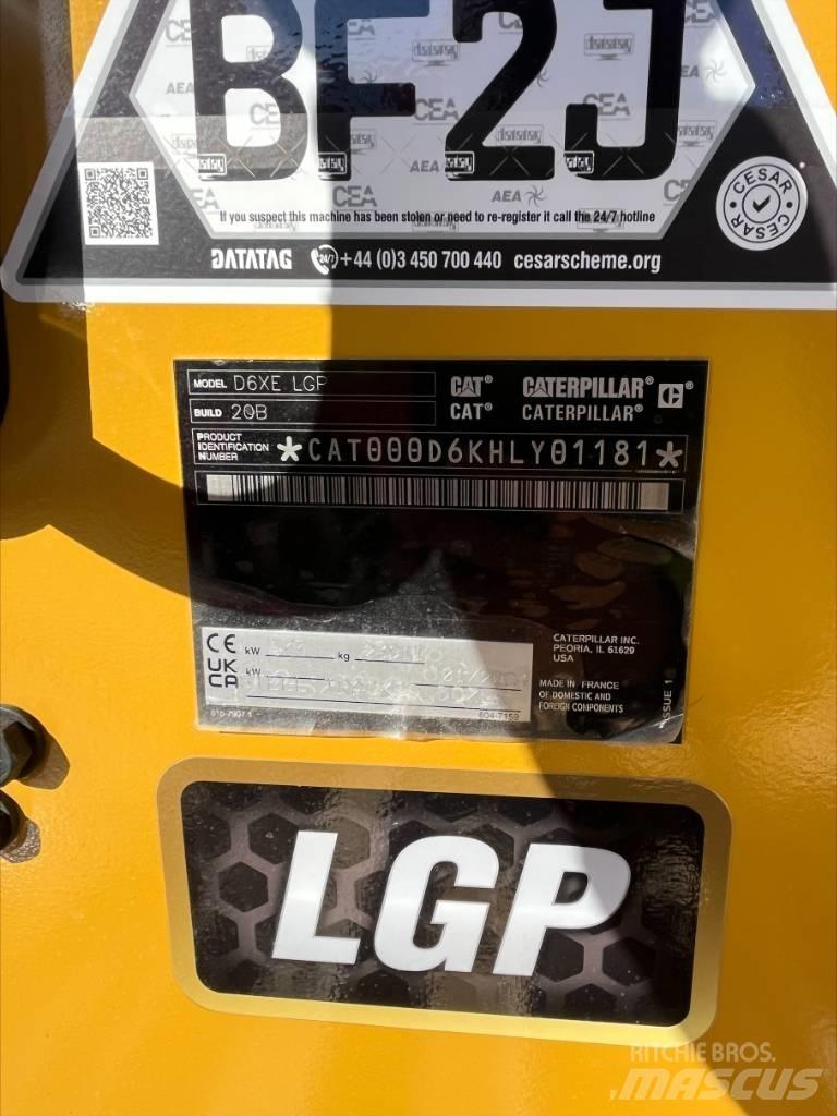 CAT D 6 XE LGP Crawler dozers