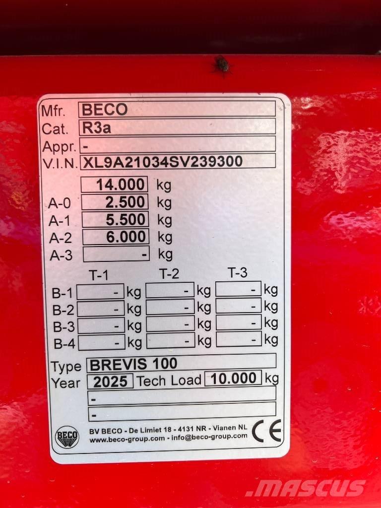 Beco brevis 100 Other components