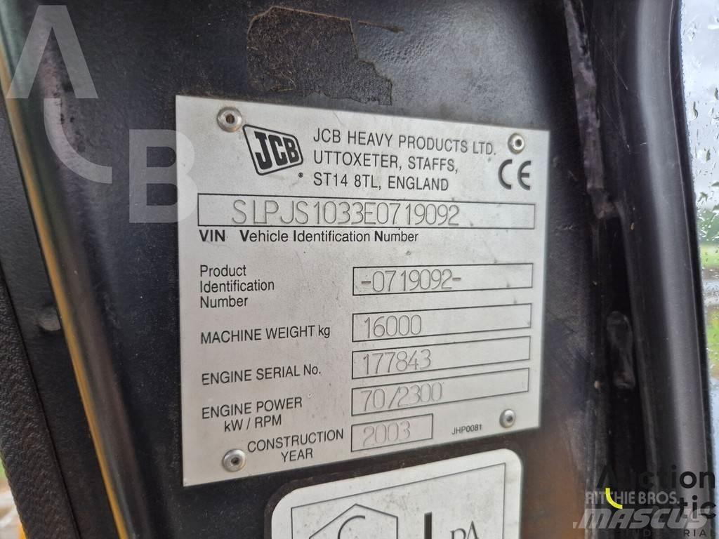 JCB JS 160 W Wheeled excavators