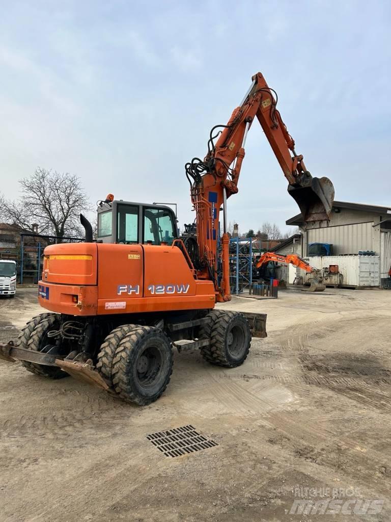 Fiat-Hitachi fh 120 Wheeled excavators