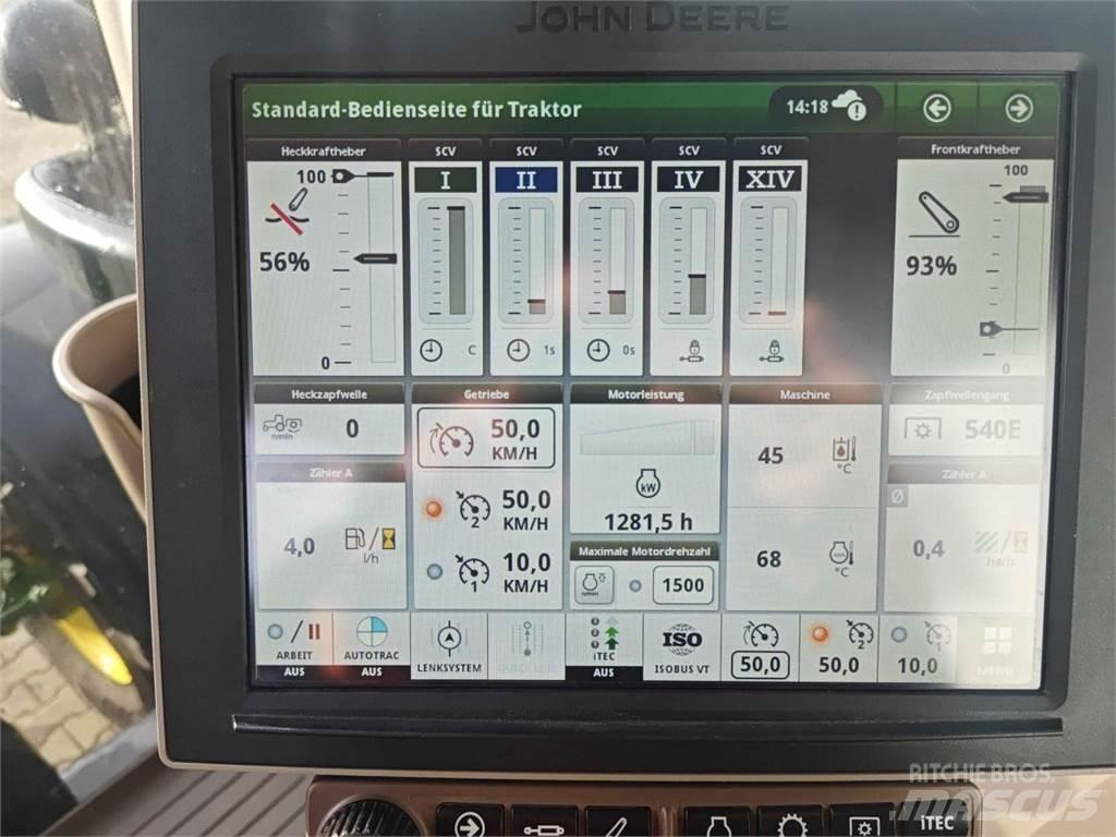 John Deere 6R 250 Tractors