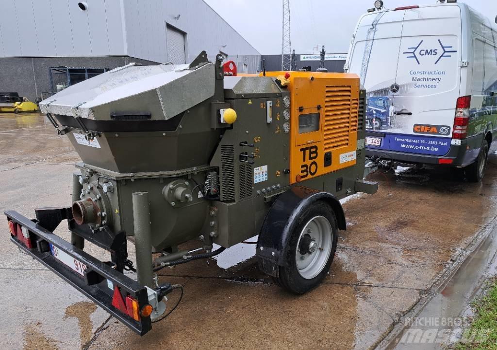 Turbosol TB30/T Concrete pumps