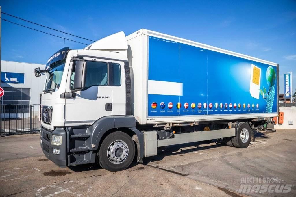MAN TGS 18.360 LL Box trucks