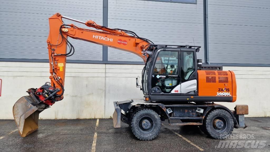 Hitachi ZX140W-6 Wheeled excavators