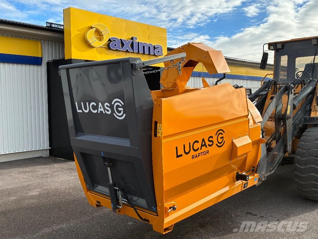 Lucas Raptor Bale shredders, cutters and unrollers