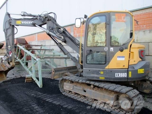 Volvo ECR 88 D Mini excavators  7t - 12t