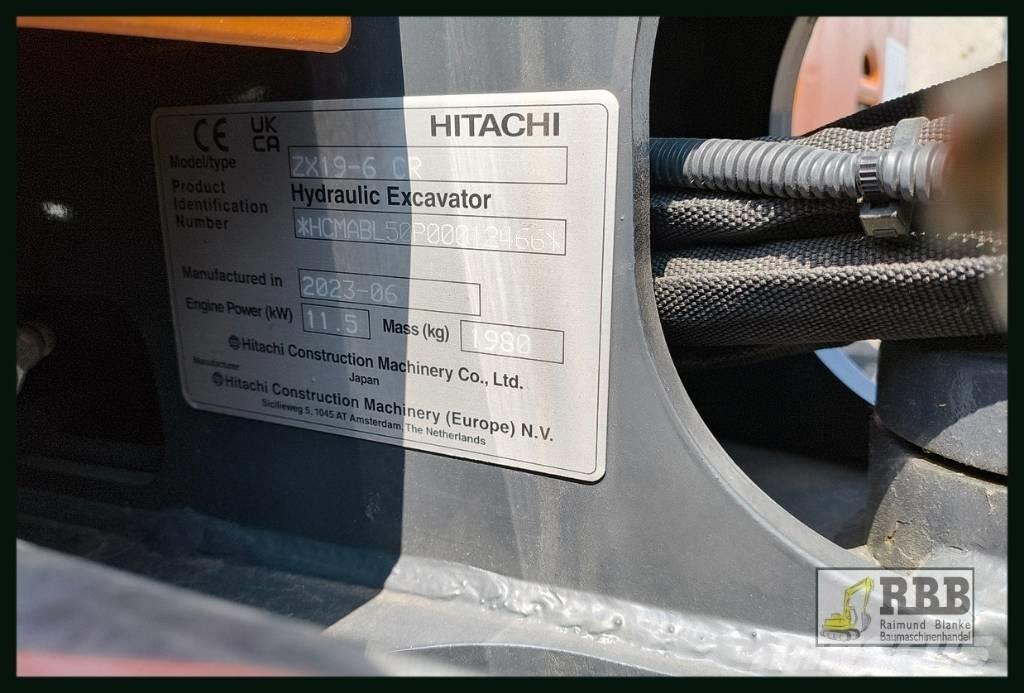 Hitachi ZX 19-6 CR Mini excavators < 7t (Mini diggers)