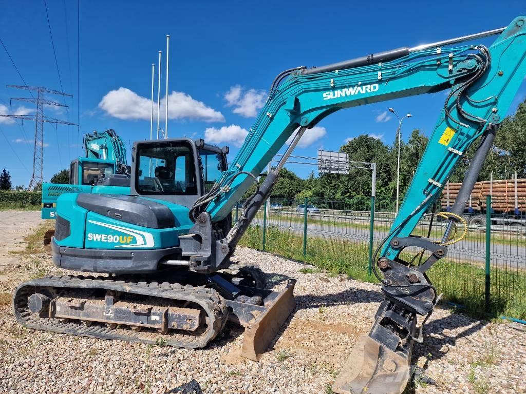 Sunward SWE 90 UF Mini excavators  7t - 12t
