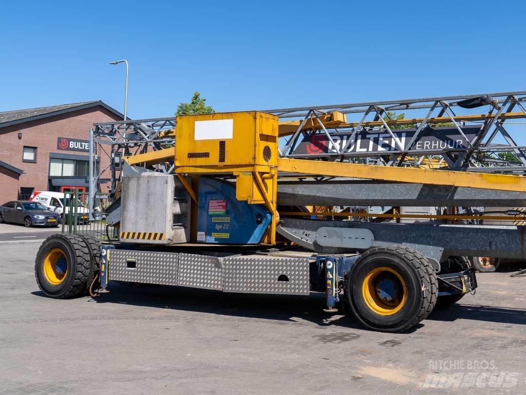 Potain IGO 22 Self-erecting cranes