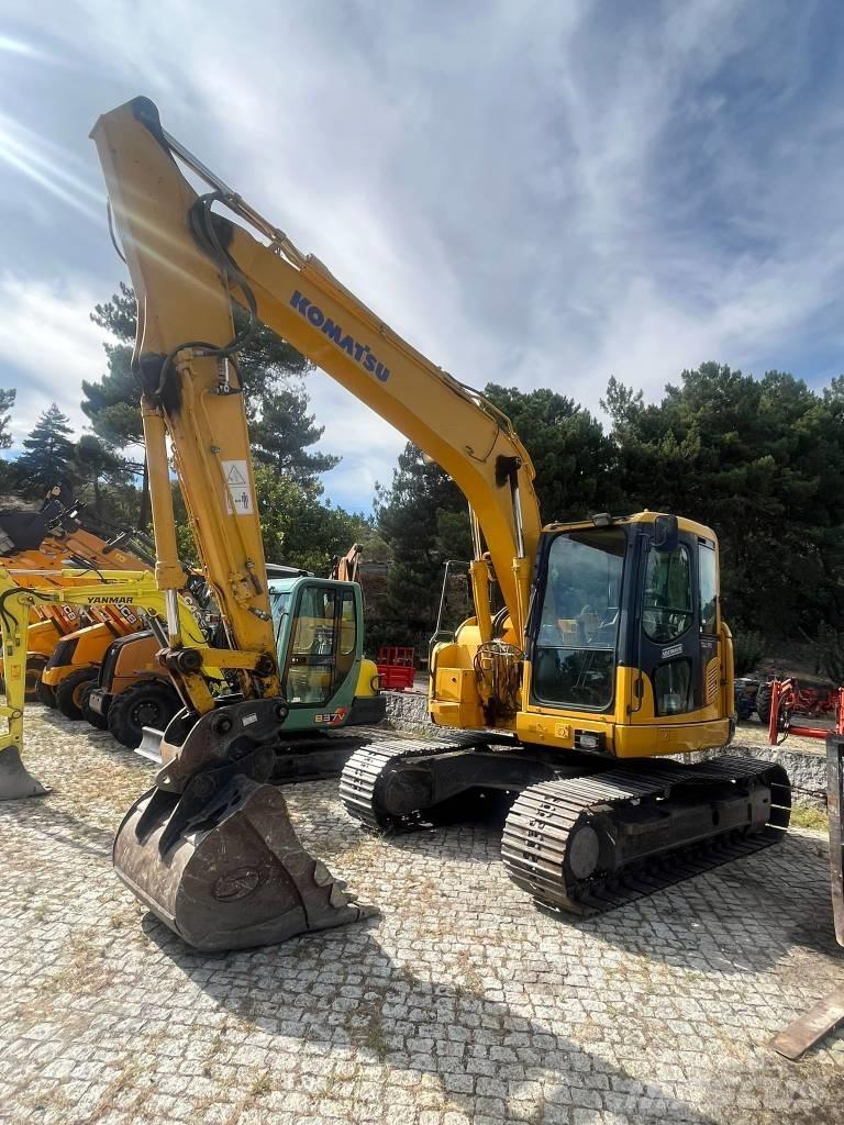 Komatsu PC 138 US-8 Mini excavators  7t - 12t