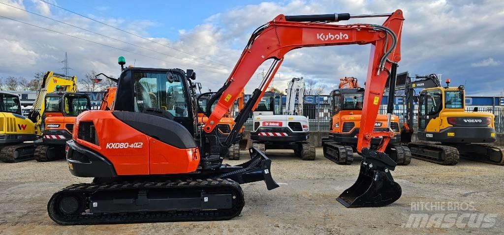 Kubota KX 080-4 Mini excavators  7t - 12t