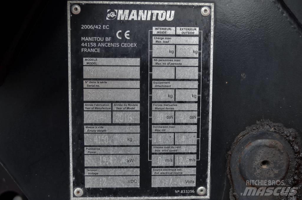 Manitou ManGo 12 Articulated boom lifts