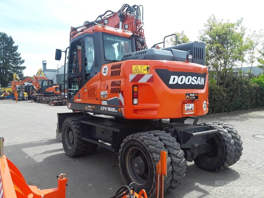 Doosan DX 165 W-5 Wheeled excavators