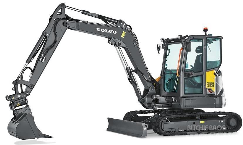 Volvo ECR58F NY/NEW Mini excavators < 7t (Mini diggers)