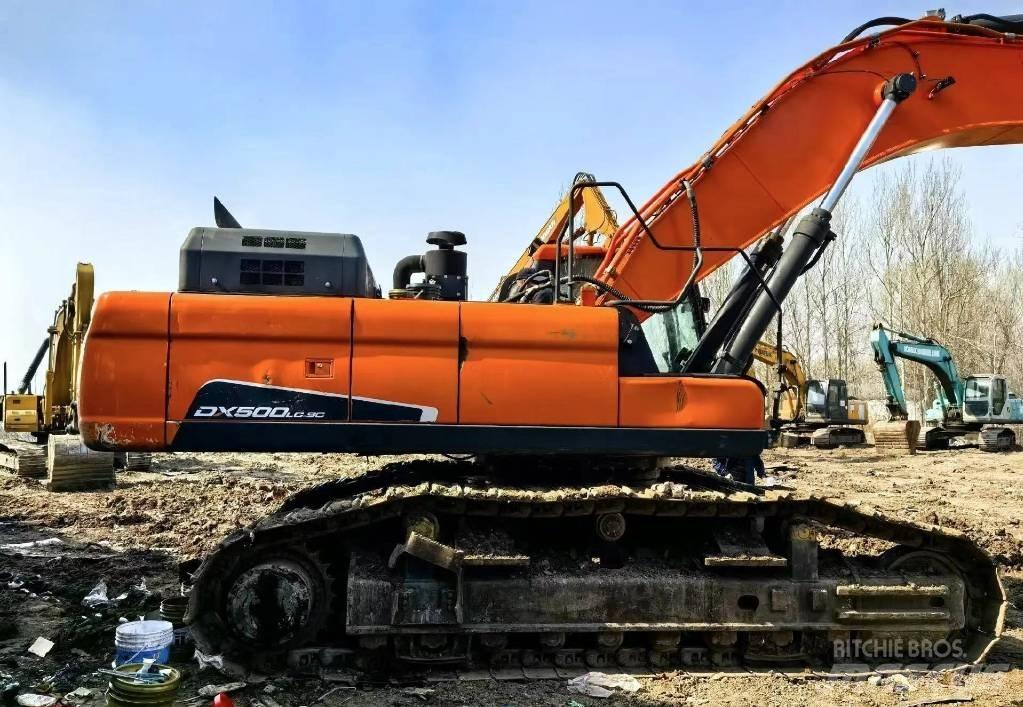Doosan DX 500 LC Crawler excavators
