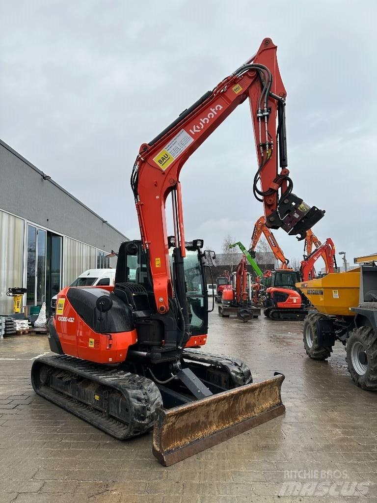 Kubota KX 080-4 Mini excavators  7t - 12t