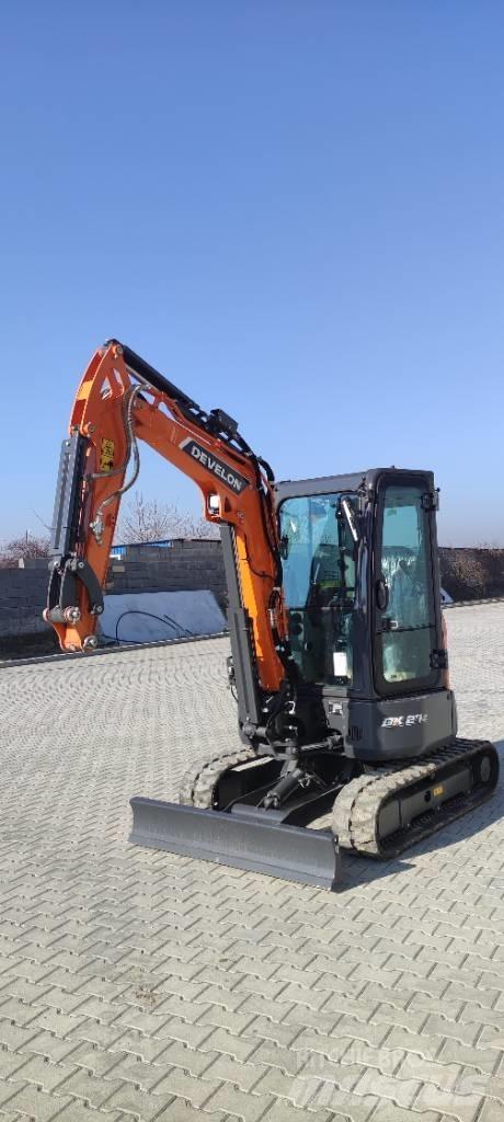 Develon DX 27 Z-7 Mini excavators < 7t (Mini diggers)