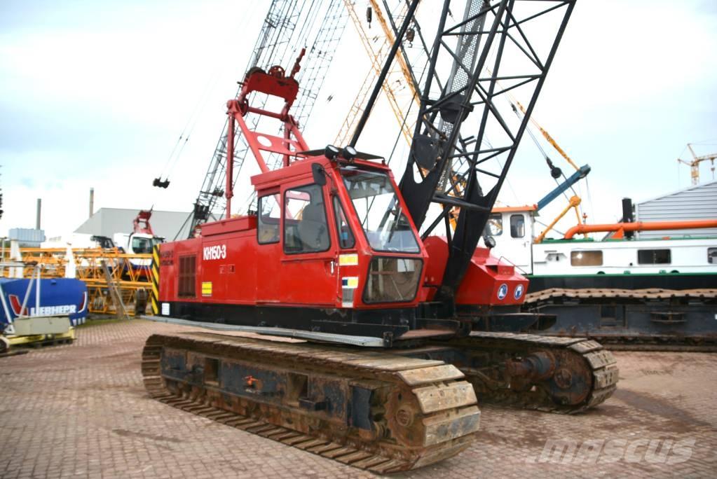 Hitachi KH 150-3 Track mounted cranes