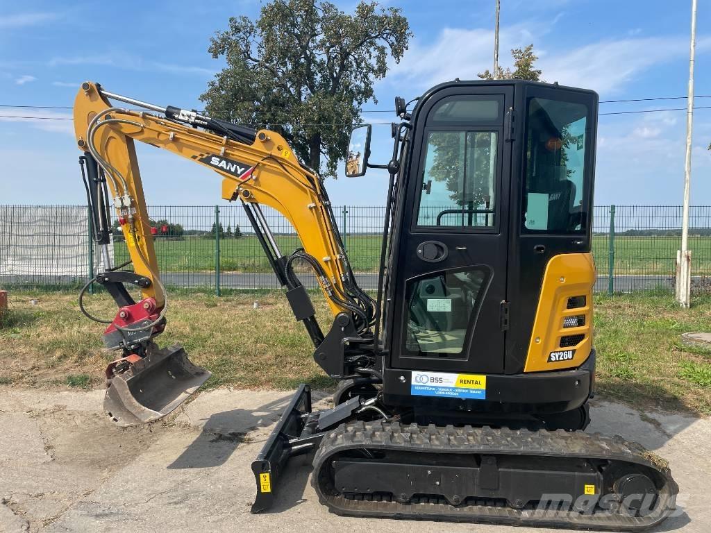 Sany SY 26 U Mini excavators < 7t (Mini diggers)