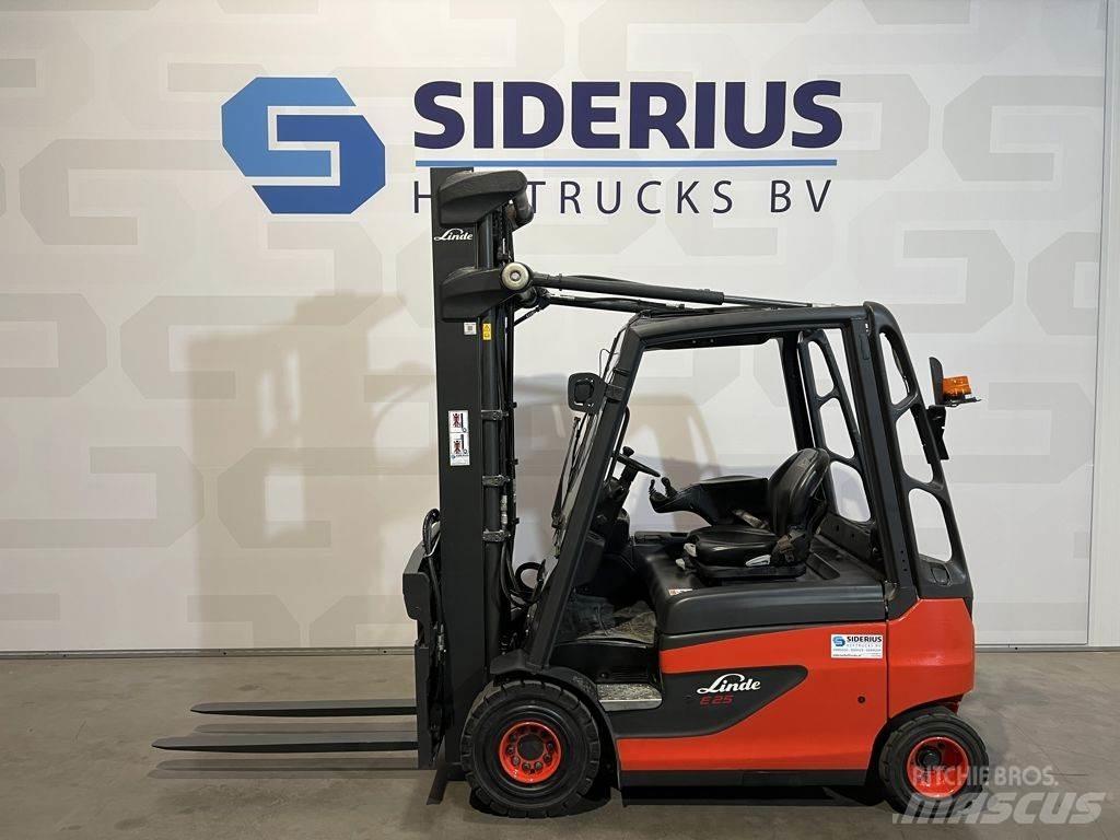 Linde E25-01 Electric forklift trucks