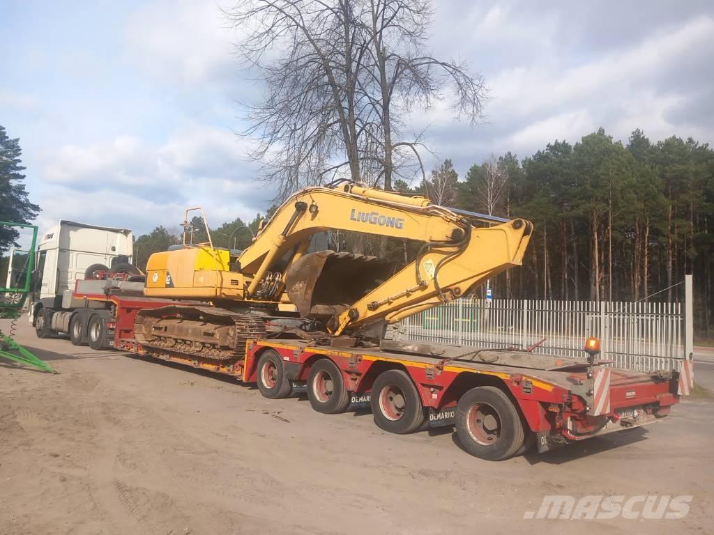 MAX Trailer tiefbett Low loader-semi-trailers