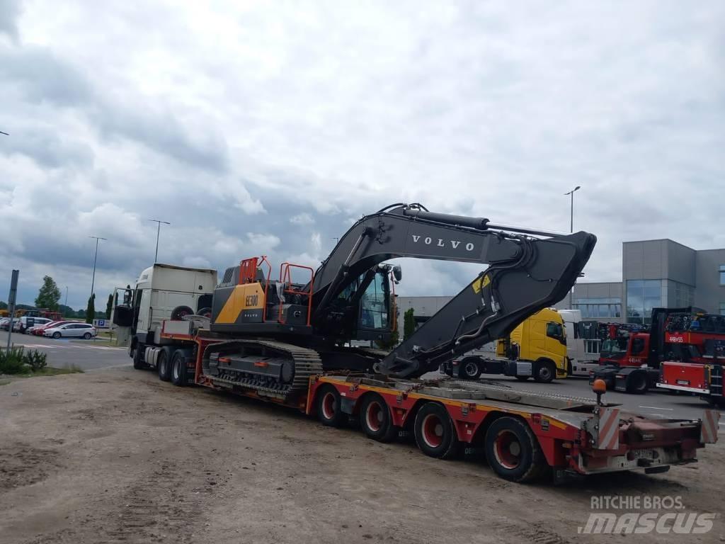 MAX Trailer tiefbett Low loader-semi-trailers
