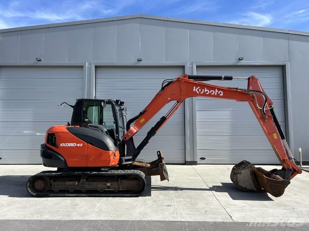 Kubota KX 080-4 Mini excavators  7t - 12t
