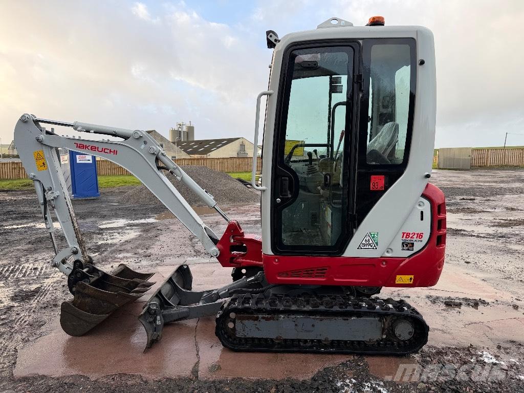 Takeuchi TB 216 Mini excavators < 7t (Mini diggers)