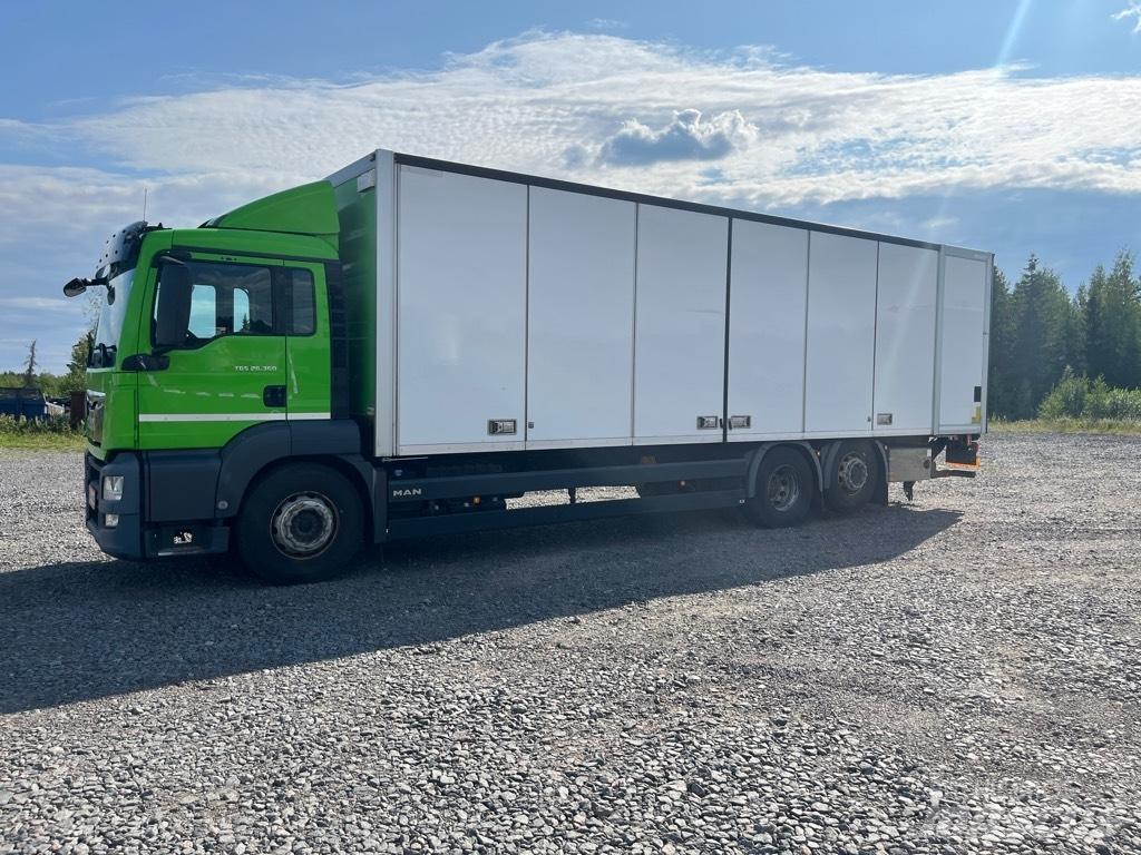 MAN TGS 26.360 Box trucks