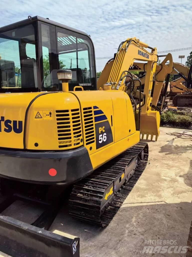 Komatsu PC56 Mini excavators < 7t (Mini diggers)