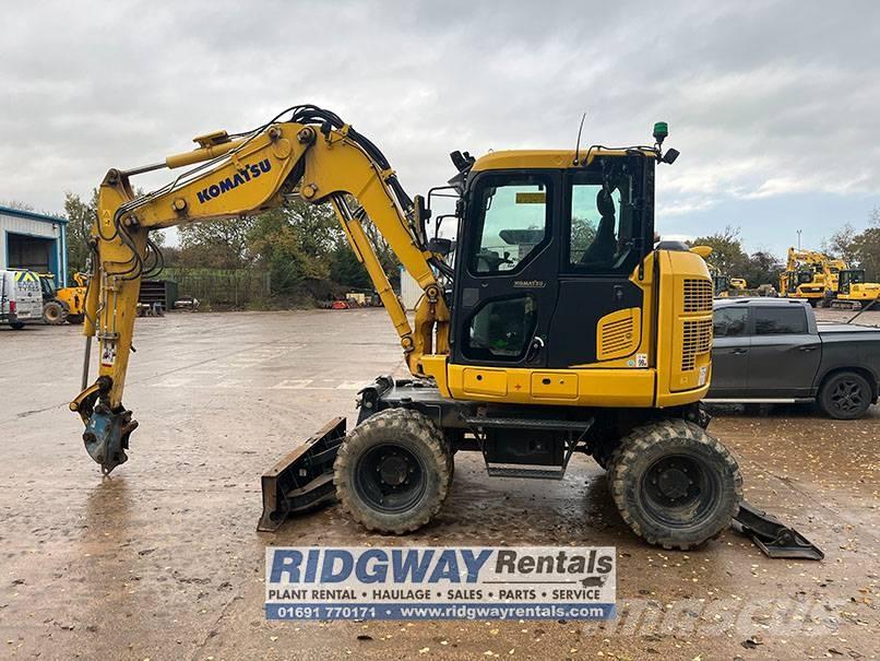 Komatsu PW 98 MR-11 Wheeled excavators