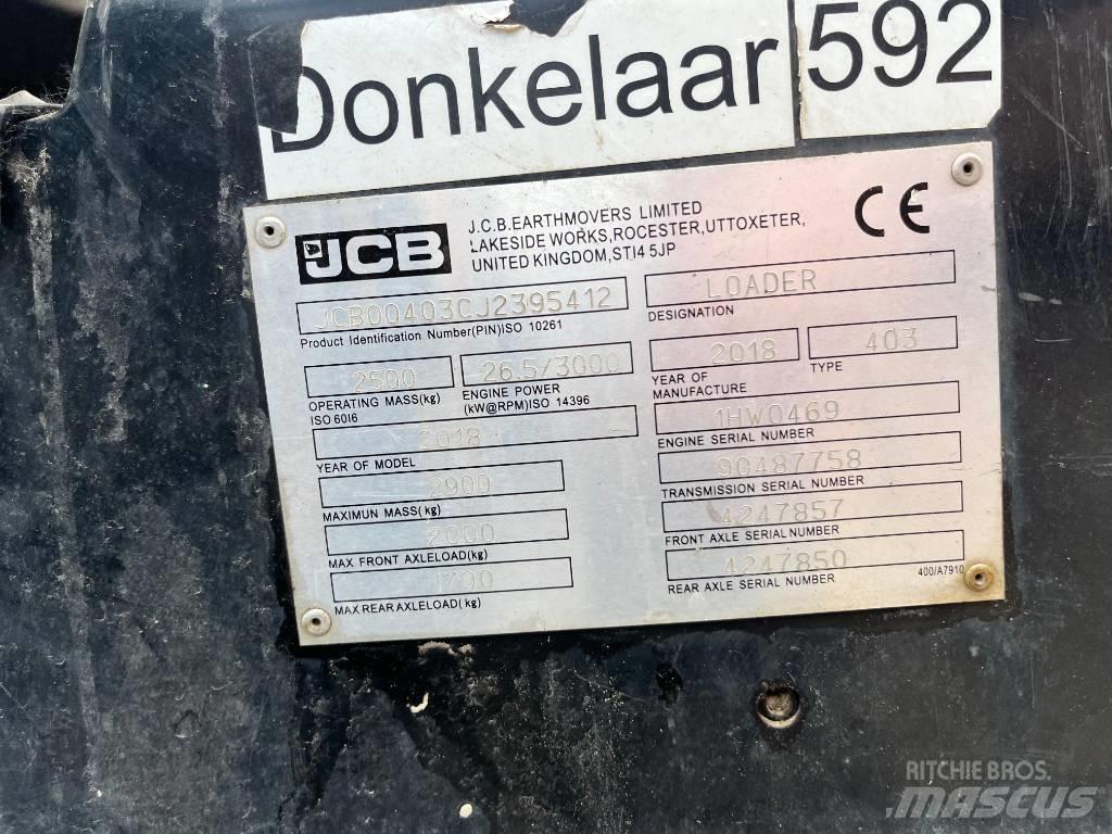 JCB 403 Mini loaders