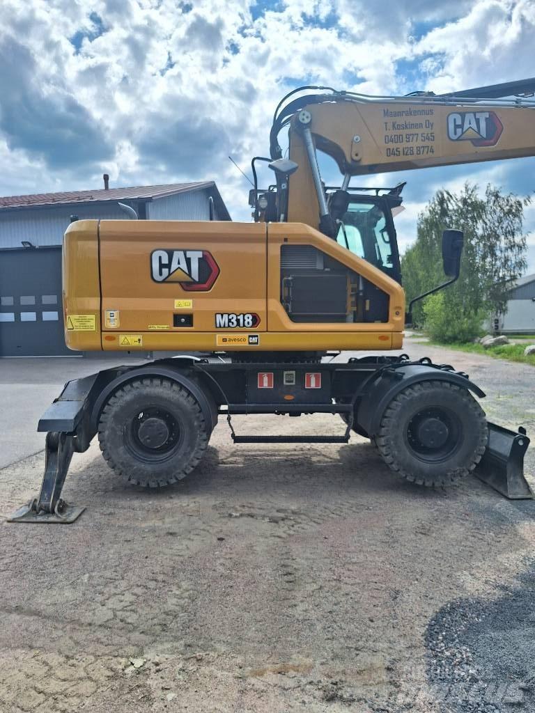 CAT M 318 Wheeled excavators