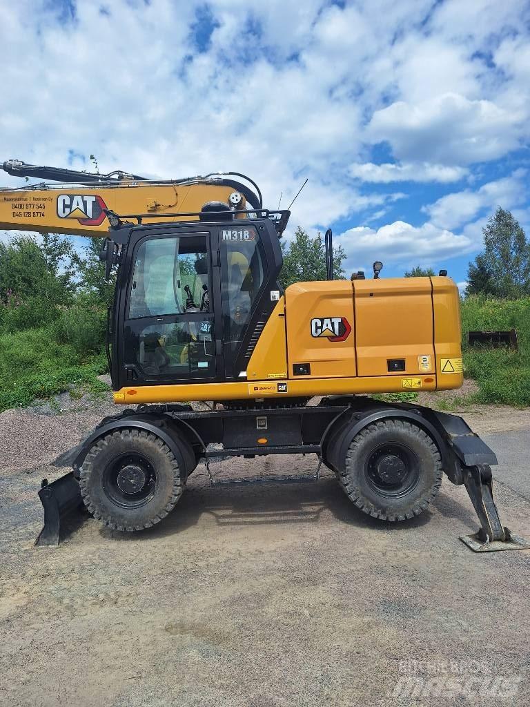 CAT M 318 Wheeled excavators