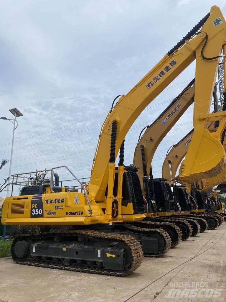 Komatsu PC350 Crawler excavators